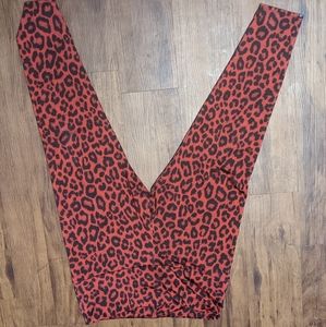 Animal Print Onzie leggings Pure Barre
